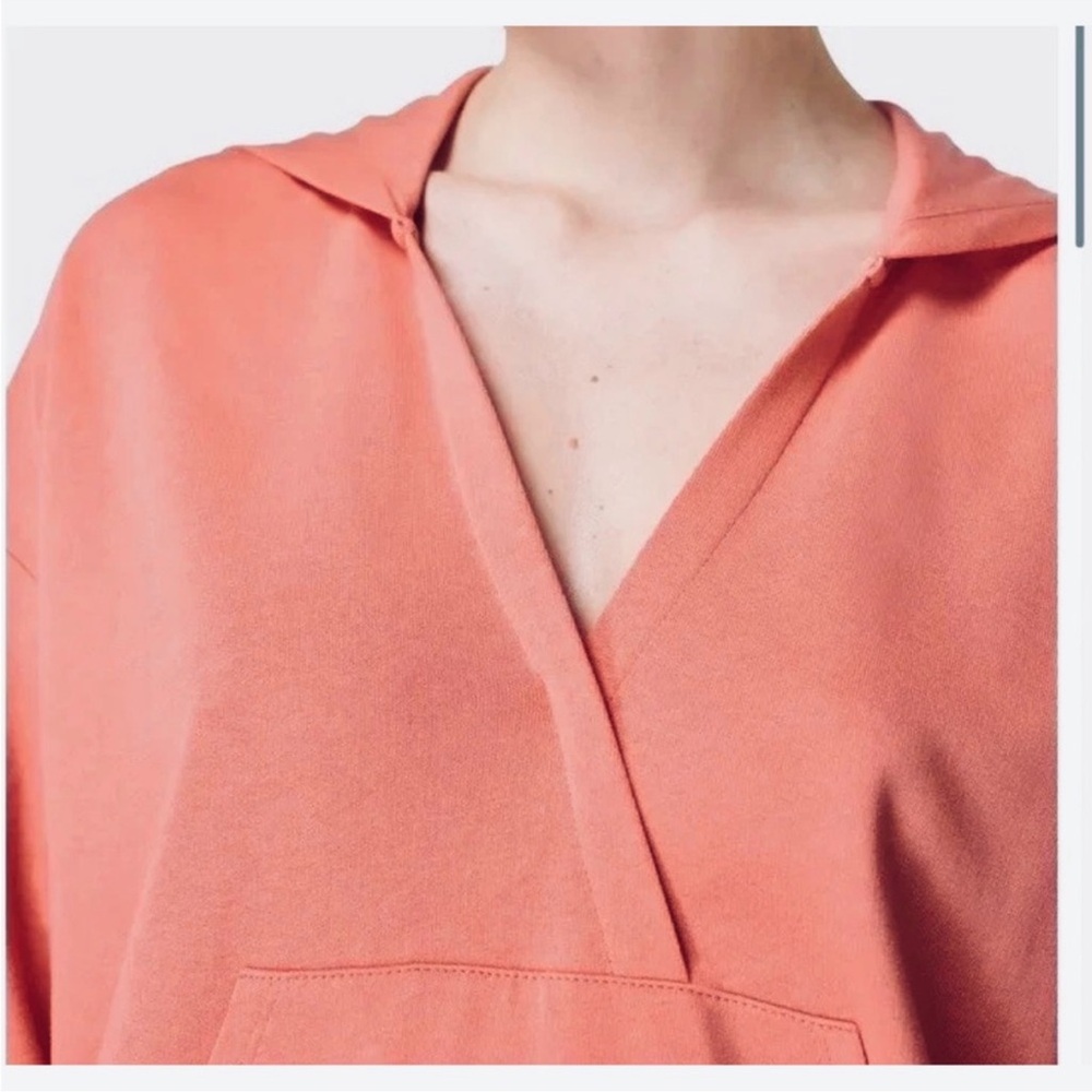 Sweaty Betty Coral After Class Pullover Hoodie - Picture 3 of 6